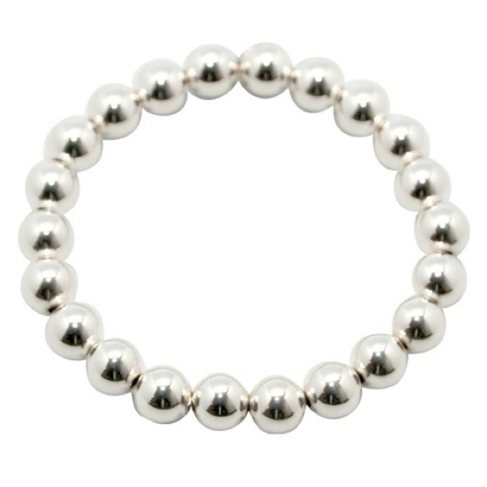 Metallic Beaded Band Ring